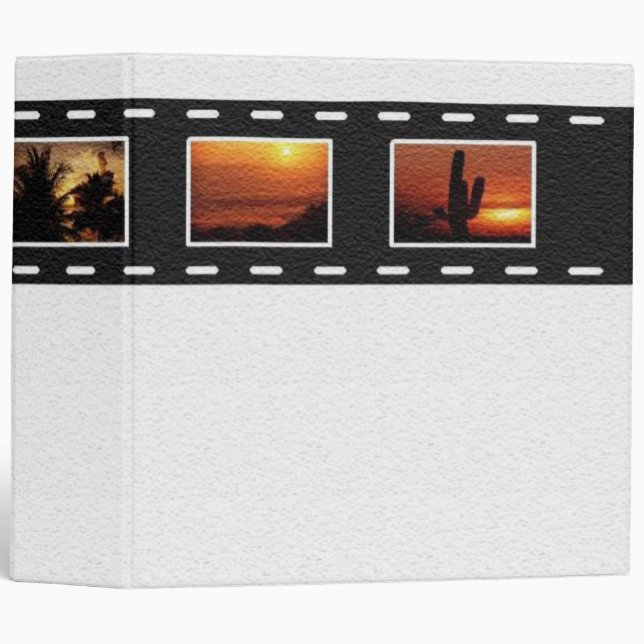 Filmstrip Avery Binder (Front/Spine)