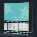 Filmstrip Custom Photo Binder<br><div class="desc">Fully customizable photo binder. Change background to colour of your choice,  keep or delete the stars,  add your own pictures and text</div>