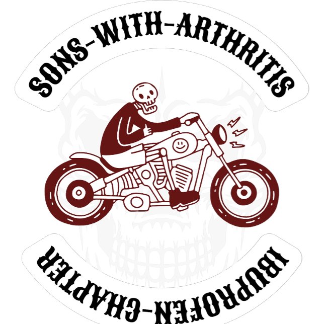 Fils avec arthrite Ibuprofène Chapitre T-shirt (Créateur téléchargé)