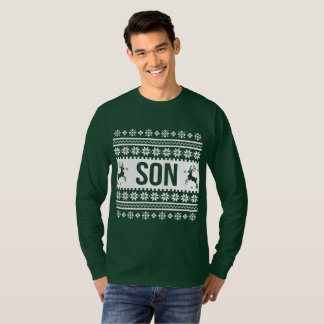 Fils chemise Vilain Sweat de Noël fils