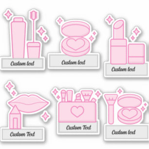 Fils de ceinture personnalisés, sticker de maquill