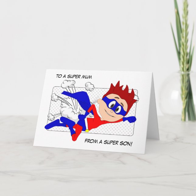 Fils de la carte mère Super Mum Superhero (Devant)