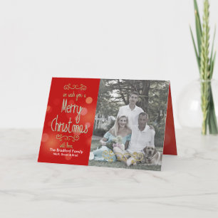 Fils de Noël - Insertion photo - Carte de voeux