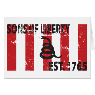 Fils d'est de liberté. 1765