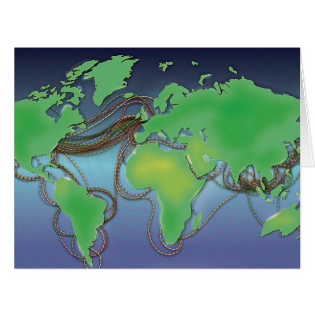 Fils du monde - Câbles sous-marins (Devant horizontal)