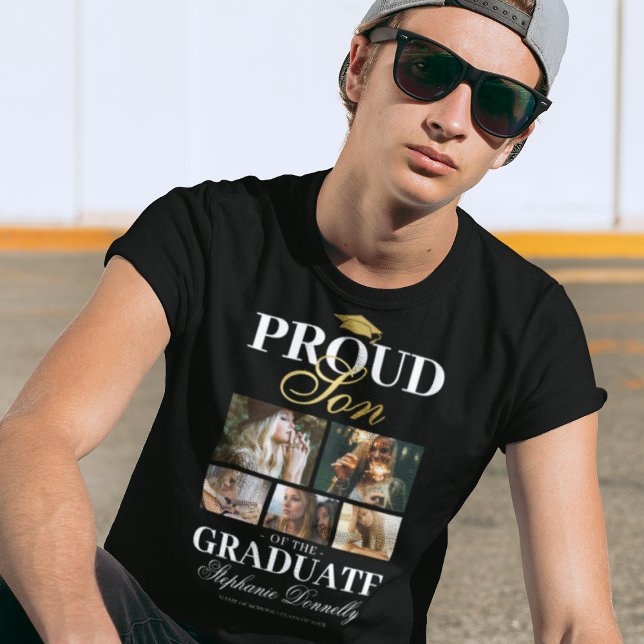 Fils fier de la T-shirt Graduate (Créateur téléchargé)