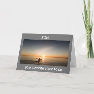 FILS PROFITEZ DE VOTRE    CARTE D'ANNIVERSAIRE "OU