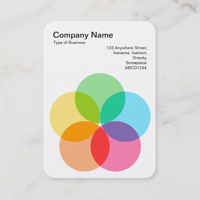 Filter Flower Business Card (Front)