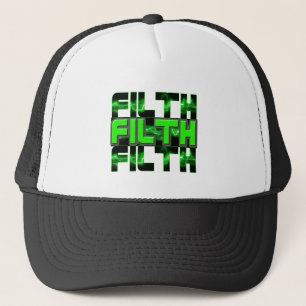 FILTH Music Dubstep Electro Rave Bass DJ FILTH Trucker Hat
