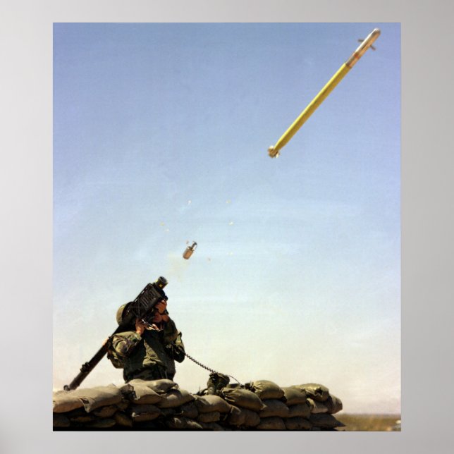 FIM-92 Stinger Missile Poster (Front)