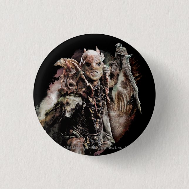 Fimbul 1 Inch Round Button (Front)