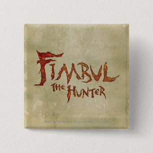 Fimbul The Hunter 2 Inch Square Button