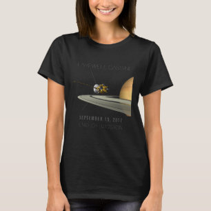 Fin d'adieu de Cassini de mission - T-shirt