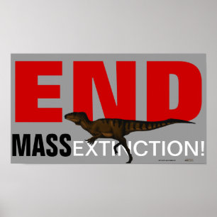 Fin de l'extinction de masse ! - Poster Australove