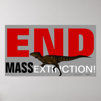 Fin de l'extinction de masse ! - Poster Australove