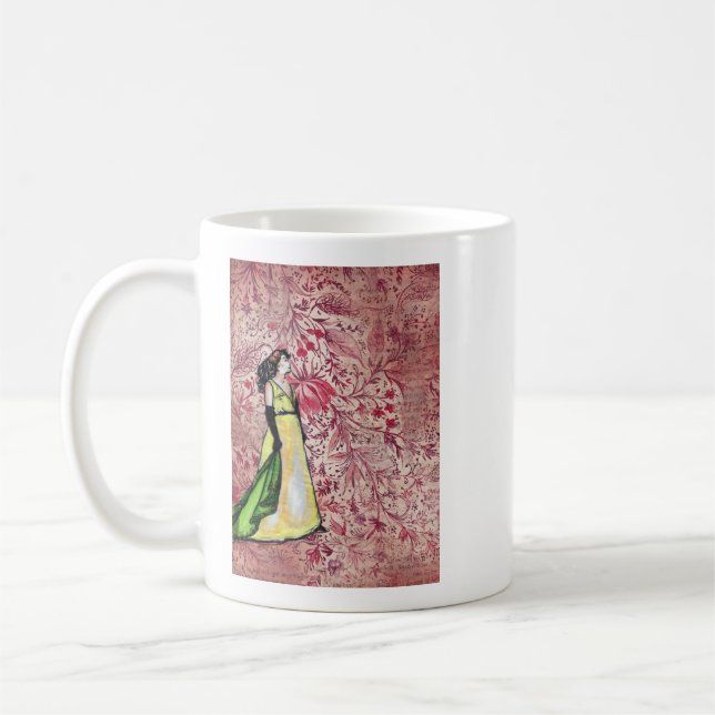 Fin De Siècle Gaslight Gothic Coffee Mug 3 (Left)