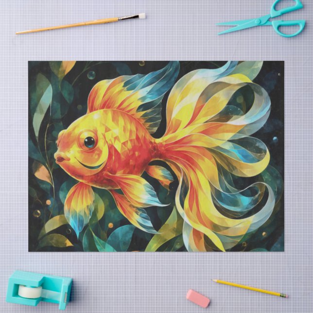 Fin-Tastic Fantasy Tissue Paper (Craft)