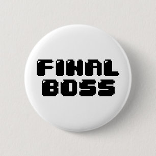 FINAL BOSS 2 INCH ROUND BUTTON
