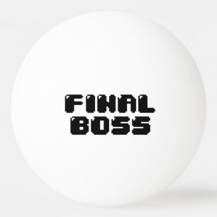 FINAL BOSS PING PONG BALL