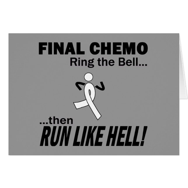 Final Chemo Run Like Hell - Lung Cancer (Front Horizontal)