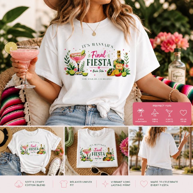 Final Fiesta Bachelorette Custom Shirt (Creator Uploaded)