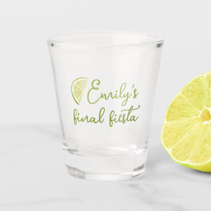 Final Fiesta Bachelorette Party Favour Shot Glass