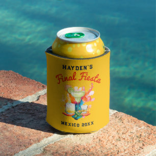 Final Fiesta Girls’ Weekend Mexico Bachelorette Can Cooler