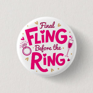 Final Fling Bold Pink Bachelorette Button