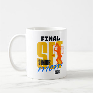 Final Set Volleyball Mom Graduation Class Of 2026  Coffee Mug