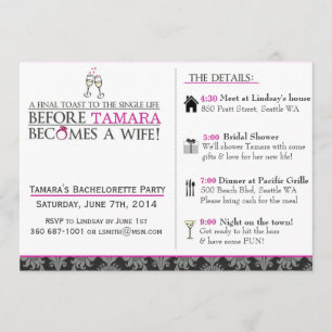 Final Toast Invitation