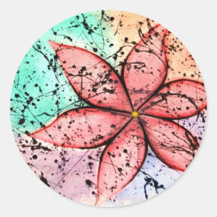 finalflower classic round sticker