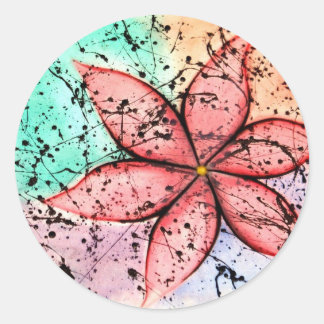 finalflower classic round sticker