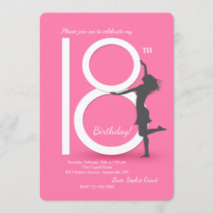 Finally 18 Birthday Party Invitation