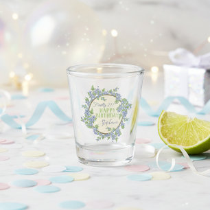 Finally 21 Happy 21st Birthday Present Shot Glass