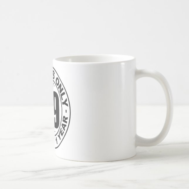 Finally 99 club coffee mug (Right)