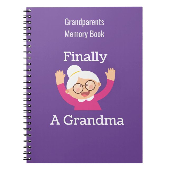 Finally A Grandma Memory Book (Front)