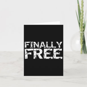 Finally Breakup Quote Divorce Saying Vintage Dom  Card