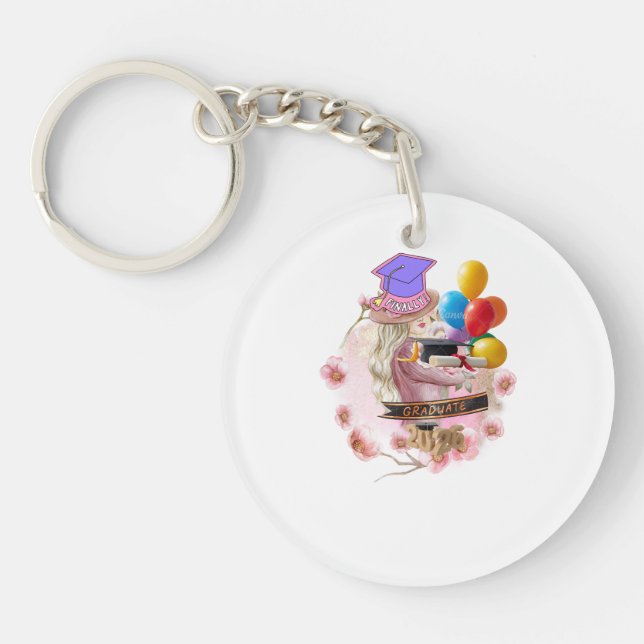 Finally! Class of 2026 Graduate Keychain (Front)