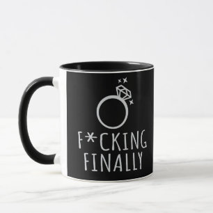 Finally Engaged Mug