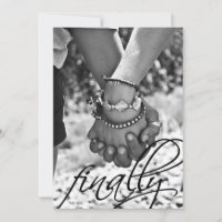 Finally Engagement Announcement