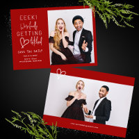 Finally Getting Hitched Wedding Save The Date