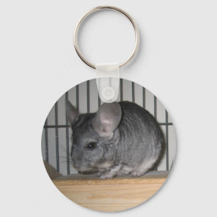 Finally Home Chinchillas: Cheeko Keychain