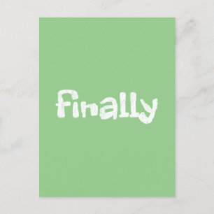 finally postcard