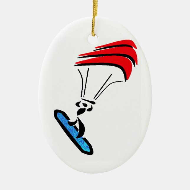 FINALLY THE WIND CERAMIC ORNAMENT (Front)