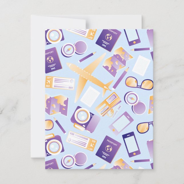 Finally vacation and travel in summer again save the date (Front)