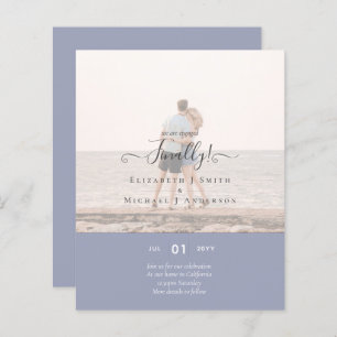 Finally We are Engaged! Wedding Announcement PHOTO