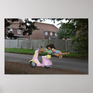 Finally we are running out of petrol. poster