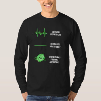 Finance Assistant Worker Business Finance Jobs T-Shirt