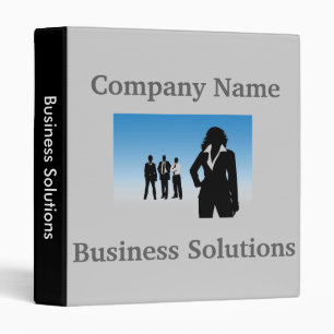 Finance business plans and presentation folder binder