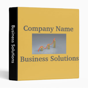 Finance business plans and presentation folder binder